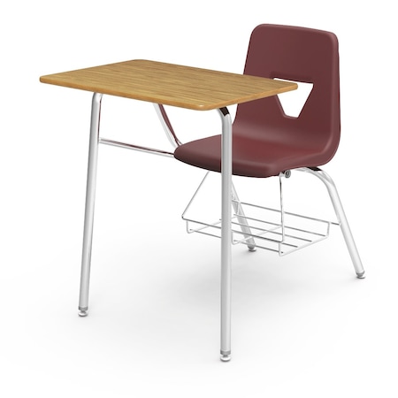 Virco 31.38 in. H, Molded Polypropylene Shell 24 in. W X 2400BR